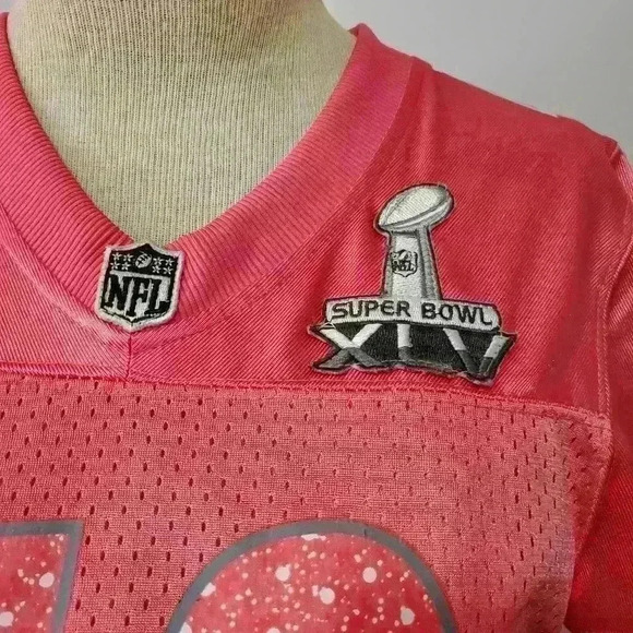 NFL PITTSBURGH STEELERS Troy Palomalou women's superbowl XLV jersey Size medium. - Picture 3 of 11